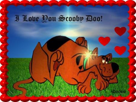 i love dou scooby doo